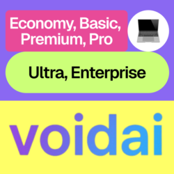 Void Ai App | Economy, Basic, Premium, Pro, Ultra, Enterprise | Месяц, год