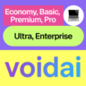 Void Ai App | Economy, Basic, Premium, Pro, Ultra, Enterprise | Месяц, год