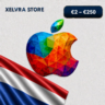 Apple Gift Card Нидерланды | €2–€250 | App Store | NL Apple ID