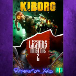 ☀️KIBORG   Lizards Must Die 2 XBOX