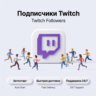 Подписчики Twitch | Автостарт   Быстрая доставка | Дешёвый и качественный варианты