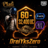 PUBG Mobile - 60-32400 UC - (По ID) Премиум пополнение