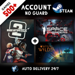 Breathedge 2   Space Engineers   Outer Wilds   500 ИГР STEAM АККАУНТ