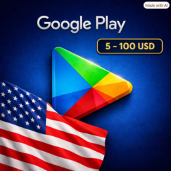 Google Play Gift Card США | 5–100 USD | Google Play | US Аккаунт