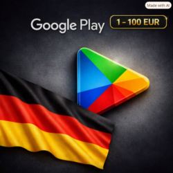 Google Play Gift Card Германия | 1–100 EUR | Google Play | DE Аккаунт