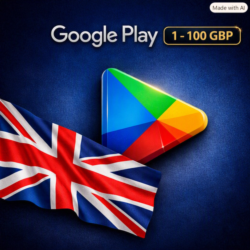 Google Play Gift Card Великобритания | 1–100 GBP | Google Play | UK Аккаунт