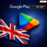 Google Play Gift Card Великобритания | 1–100 GBP | Google Play | UK Аккаунт