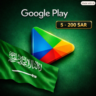 Google Play Gift Card Саудовская Аравия | 5–200 SAR | Google Play | SA Аккаунт
