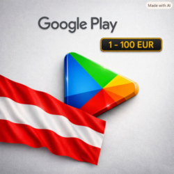 Google Play Gift Card Австрия | 1–100 EUR | Google Play | AT Аккаунт