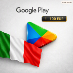 Google Play Gift Card Италия | 1–100 EUR | Google Play | IT Аккаунт