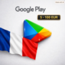 Google Play Gift Card Франция | 5–100 EUR | Google Play | FR Аккаунт