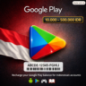 Google Play Gift Card Индонезия | 10 000–500 000 IDR | Google Play | ID Аккаунт