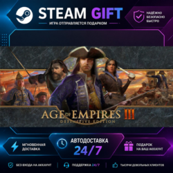 Age of Empires III: Definitive Edition · 🎁 STEAM GIFT · ⚡ БЫСТРАЯ АВТОДОСТАВКА