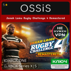 КЛЮЧ Jonah Lomu Rugby Challenge 4 Remastered XBOX Код