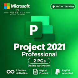 Project 2021 Pro | 2 ПК | Retail Online | Бессрочно | Мгновенно