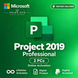 Project 2019 Pro | 2 ПК | Retail Online | Бессрочно | Мгновенно