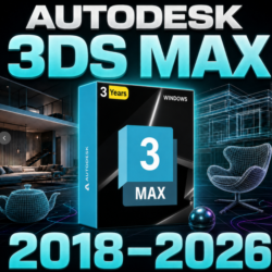 Key 3Ds Max 2018~2026 WinOS| 1 год/3 года |