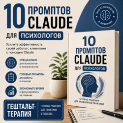 Гештальт-ассистент в Claude: 10 промптов для Психологов на весь цикл сессии