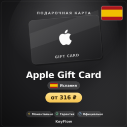 Apple Gift Card (Испания, EUR) · 2–100