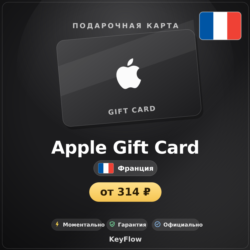 Apple Gift Card (Франция, EUR) · 2–100