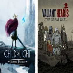 (Nintendo Switch 1) Child of Light Ultimate Edition   Valiant Hearts: The Great War
