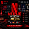 Netflix Premium 4K UHD | 1 Месяц | Мгновенная доставка