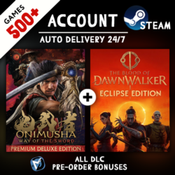 Onimusha: Way of the Sword   The Blood of Dawnwalker   500 ИГР STEAM АККАУНТ