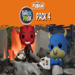 (Nintendo Switch 1) Funko Fusion - Fantastik Plastik Pack 4 - T-Bone and El Diablo