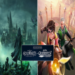 (Nintendo Switch 1) Hogwarts Legacy   Harry Potter: Quidditch Champions Deluxe Editi…
