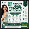 Частный аккаунт ChatGPT Plus – 1 месяц GPT 6 ASTRA