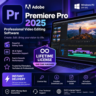 Adobe Premiere Pro 2025 | Профессиональный видеомонтаж | Пожизненная лицензия | Windo