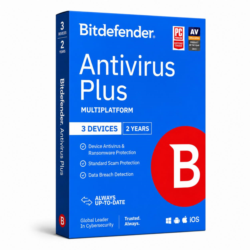 Bitdefender Antivirus Plus 3 Devices 2 Years Multiplatform _ Middle east