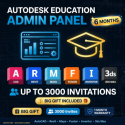 Autodesk Education Admin Panel   БОЛЬШОЙ ПОДАРОК | 3000 приглашений  | All apps