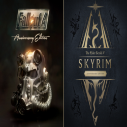 (Nintendo Switch 2) The Elder Scrolls V: Skyrim Anniversary Edition   Fallout 4: Ann…