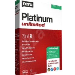 Nero Platinum 365  1 PC Perpetual _ Global