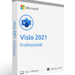 Visio 2021 Professional 1 User - software activation _ Global