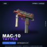 MAC-10 | Tatter | Прямо с завода · Скин Counter-Strike 2