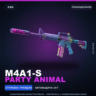 M4A1-S | Party Animal | Поношенное · Скин Counter-Strike 2