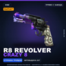StatTrak™ R8 Revolver | Crazy 8 | Прямо с завода · Скин Counter-Strike 2