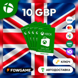 Xbox Gift Card | Великобритания | 10 GBP | АВТО ВЫДАЧА