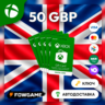 Xbox Gift Card | Великобритания | 50 GBP | АВТО ВЫДАЧА