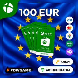 Xbox Gift Card | Европа | 100 EUR | АВТО ВЫДАЧА