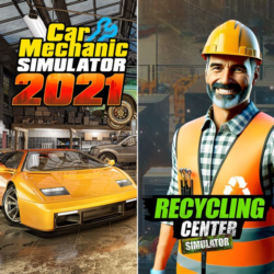 Recycling Center Simulator & Car Mechanic Simulator 2021 — Xbox Series X|S, Xbox One