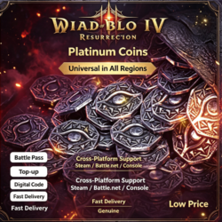 Платиновые монеты Diablo IV | Универсальные для всех регионов | Кроссплатформенная по