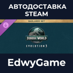 Jurassic World Evolution 3: Badlands Set · DLC STEAM GIFT · АВТОДОСТАВКА