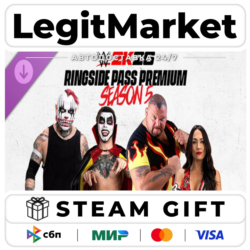 DLC WWE 2K26 Ringside Pass Premium Season 5 / Steam АВТО / РУ   МИР