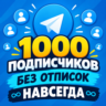 1000 БЫСТРЫХ ПОДПИСЧИКОВ БЕЗ ОТПИСОК - НАВСЕГДА