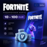 Подарочная карта Fortnite 10–100 EUR | Европа | V-Bucks | Цифровой код