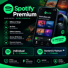 Spotify Premium | Индивидуальная | 1/12 месяцев | Standard & Platinum | Активация
