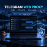 Веб-прокси Telegram США IP | Стабильная работа в России с DPI | Быстро & Частный
